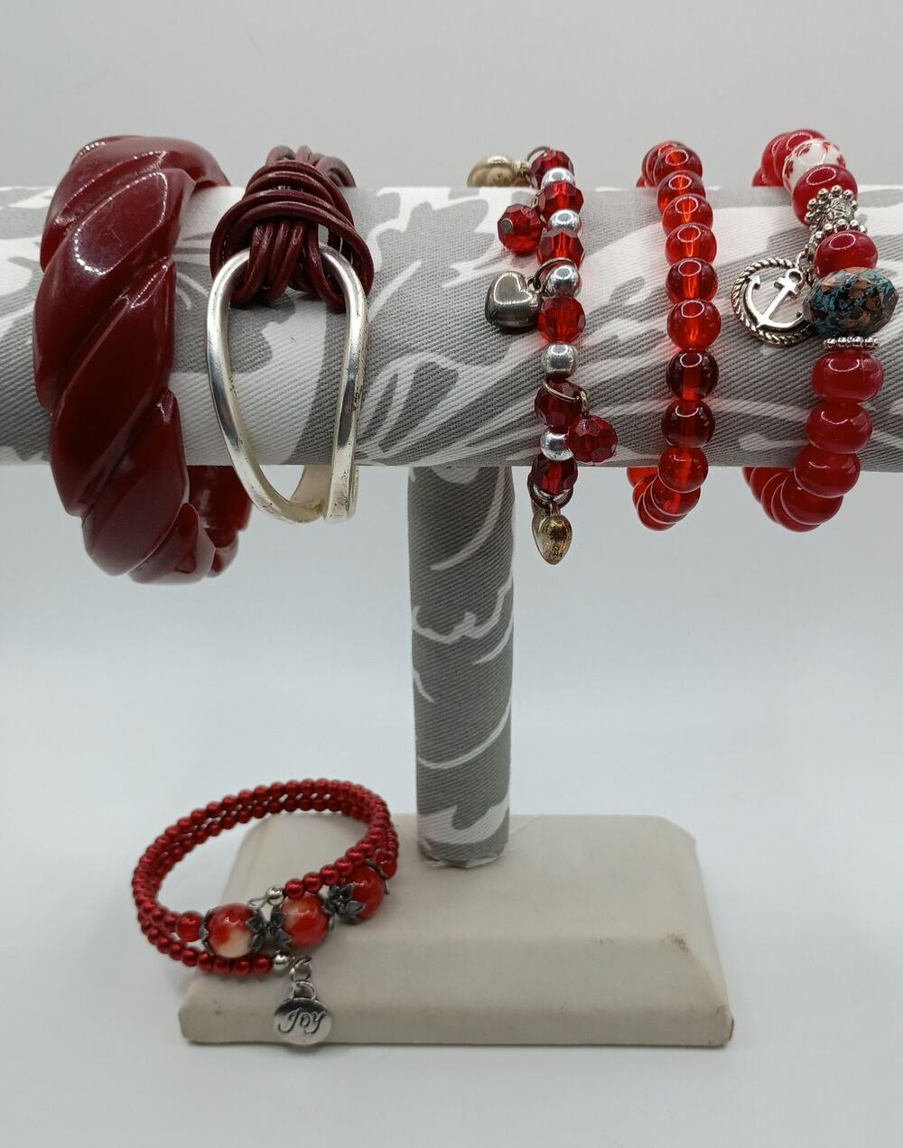 Red Bracelet Lot - 6 pcs